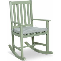 Lanterfant® Schommelstoel Noor – Met zitkussen - Voor binnen en buiten - Groen