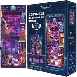 Tone-cheer Book Nook Cyber City DIY Modelbouw Knutselen