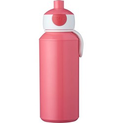 Drinkfles pop-up campus 400 ml pink