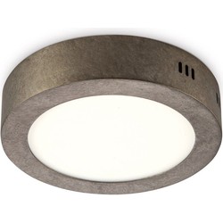 Home sweet home LED plafondlamp Ska 17 rond - burned-metal