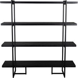Dutchbone Class Wandkast/ Wandplanken Hout Zwart