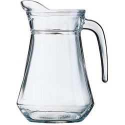 Ronde kan van glas 1,3 liter - Schenkkannen