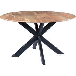 Livingfurn Oslo Round Acasia 120 cm