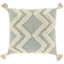 Unique Living - Sierkussen Dahlia Beach Blue -45x45cm