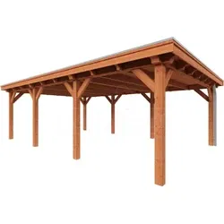 Trendhout douglas overkapping Toscane, 785 x 545 cm
