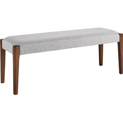 Beliani ELYRIA - Bedbank-Grijs-Polyester