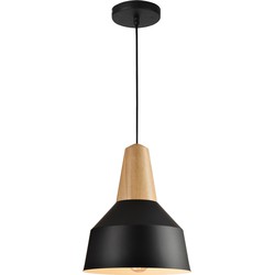 QUVIO Hanglamp met metaal en aluminium - QUV5067L-BLACK