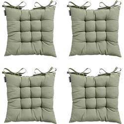 Madison Toscane Kussen - Panama Sage - 46x46 - Groen - 4 Stuks