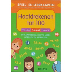 NL - Deltas Deltas speel en leerkaarten hoofdrekenen tot 100 7-8 jaar