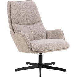 Fauteuil Beige Stof - 84x72x93cm - Borson
