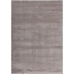 Tapijtenloods Velvet Soft - Laagpolig Effen Vloerkleed - Fluweel - Beige- 200x290 CM