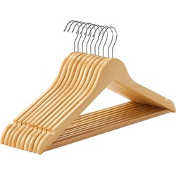 Set van 10 Houten Hangers