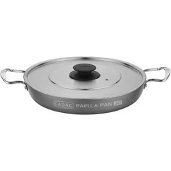 Paella Pan 30 met deksel