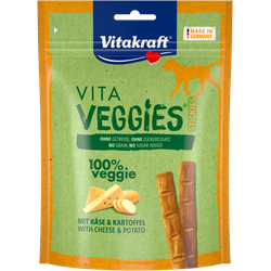 Vita Veggies Sticks kaas 80g dierensnack