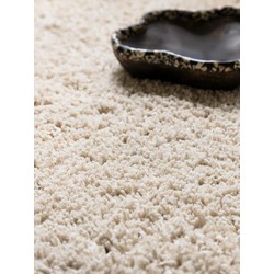 MUST Living Carpet Celeste round medium,Ø200 cm, beige, 100% polyester