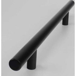 Deurgreep Marita - zwart - 160 mm - Industrieel - Deurgrepenwinkel.nl
