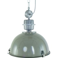 Steinhauer hanglamp Bikkel - groen - metaal - 42 cm - E27 fitting - 7586G
