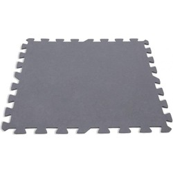 Interlocking padded floor protector. shrink-wrapped with insert