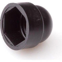 Moerdop m6 nylon zwart