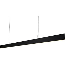 PURE LED pendel lang 250cm 42W zwart