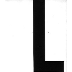 Plakletter Nobel Sticker zwarte letter L - Pickup