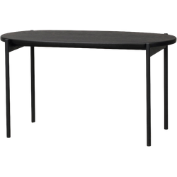 Skye houten salontafel zwart - 80 x 40 cm