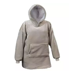 Oversized Hoodie stone 70x50x87 cm