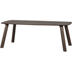 WOOOD Tablo Eettafel Deens Ovaal 220x100 - Eiken - Bruin