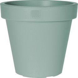 Pro Garden Plantenpot/bloempot - kunststof - mintgroen - D35 cm - Plantenpotten