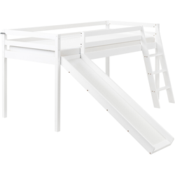 Beliani STAPLE - Hoogslaper-Wit-Dennenhout