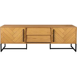 Dutchbone Class Dressoir Laag Eikenhout Bruin