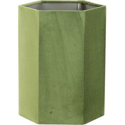 D - Light & Living - Lampenkap VELOURS - Ø20x26cm - Groen