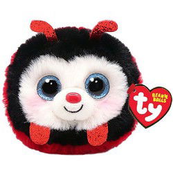 TY Beanie Balls Knuffel Lieveheersbeestje Izzy 10 cm