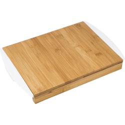 Bamboe snijplank met uitneembare kruimel opvangbak 38 cm - Snijplanken