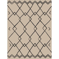MISOU Vloerkleed - Rechthoek - Tapijt - Woonkamer - Veranda - Slaapkamer - Kleed - 150x200cm - voor Binnen en Buiten