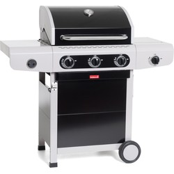 Siesta 310 Black Edition duits gasbarbecue 124x56x118cm - Barbecook