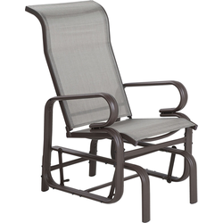 BORGIO  - Tuinstoel - Bruin - Aluminium