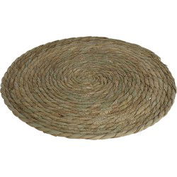 Pannenonderzetter - zeegras - rond - 36x36 cm - naturel - Panonderzetters