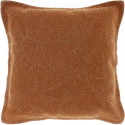 Unique Living - Kussen Loek 45x45cm Leather Brown