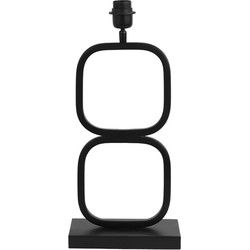 Light & Living - tafellamp - Lutika - zwart - metaal - losse armatuur - E27 - 8302812
