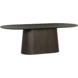 Livingfurn - Eetkamertafel - Tobago Espresso 230cm - Bruin