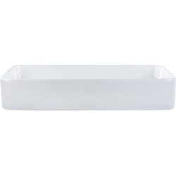 ULUA - Wastafel - Wit - 61 x 35 cm - Keramiek