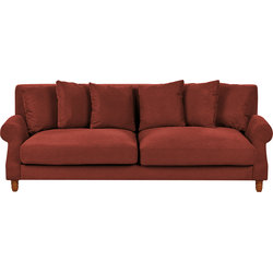 EIKE - Driezitsbank - Rood - Polyester