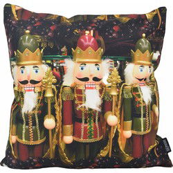 Notenkrakers | 45 x 45 cm | Kussenhoes | Katoen/Polyester