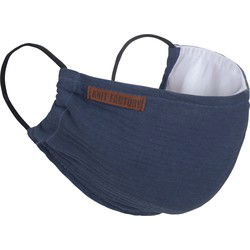 Knit Factory Liv Mondmasker - Jeans - One Size