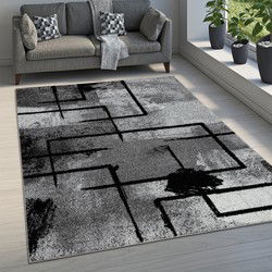 Laagpolig Modern Vloerkleed Modilia - Grijs - 200x290 cm