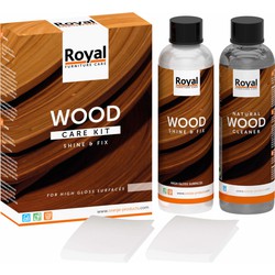 Oranje Furniture Care Wood care Shine en fix kit 2x250ml