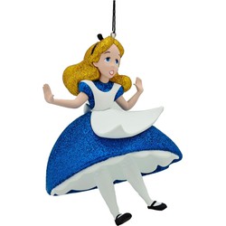 Ornament disney Alice kunststof h10 cm