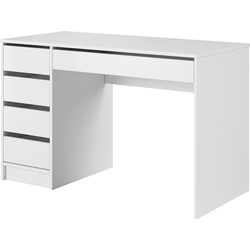 Meubella Kaptafel Arco - Wit - 120 cm - Met spiegel