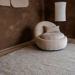 Wollen Vloerkleed Grijs/bruin gemeleerd Vik Bruin,Grijs - 240 x 340 - (XL)